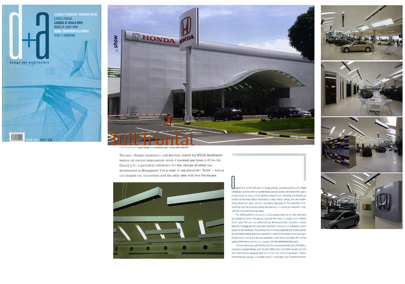 d+a – Honda Showroom - HYLA Architects - Award winning Singapore architect  firm